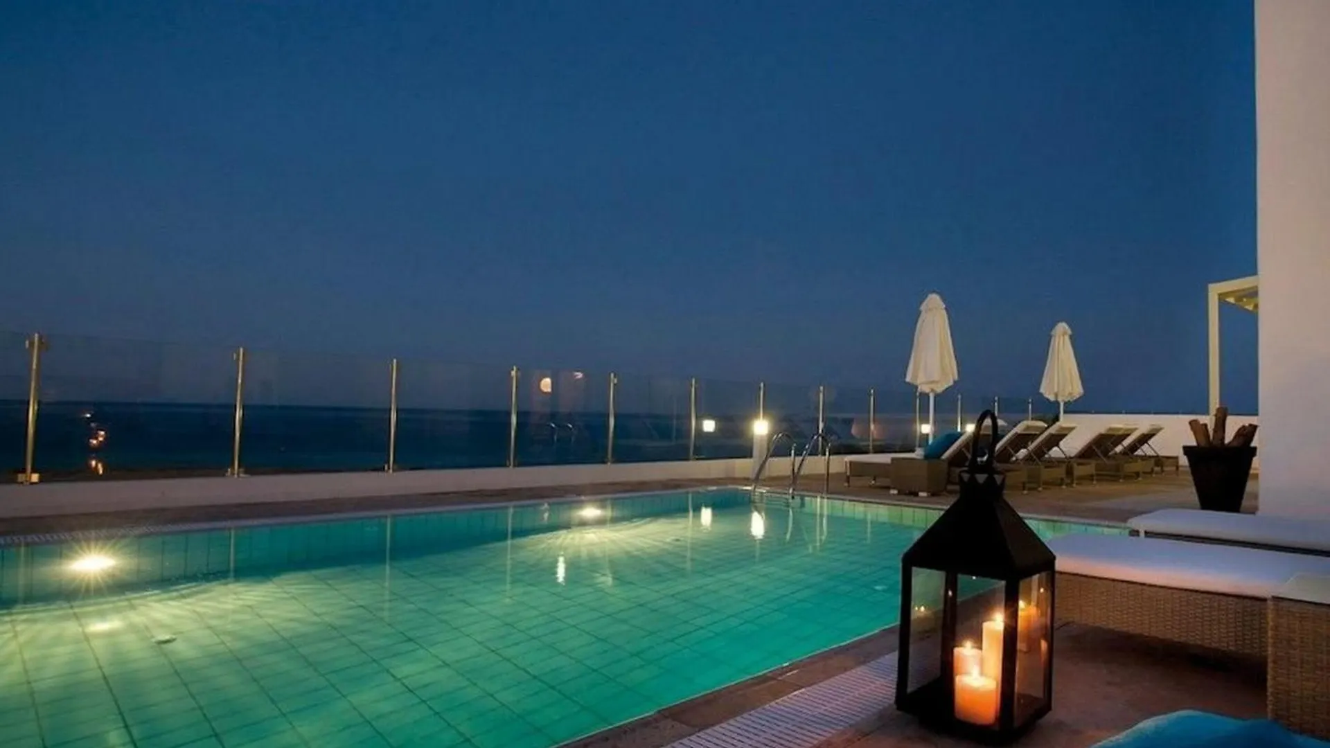 Exquisite Protaras Villa Villa Bulat 4 Bedrooms Beachfront Amazing Sea Views Private Outdoor Pool Furished Sun Terrace Ellinon 0*,  קפריסין