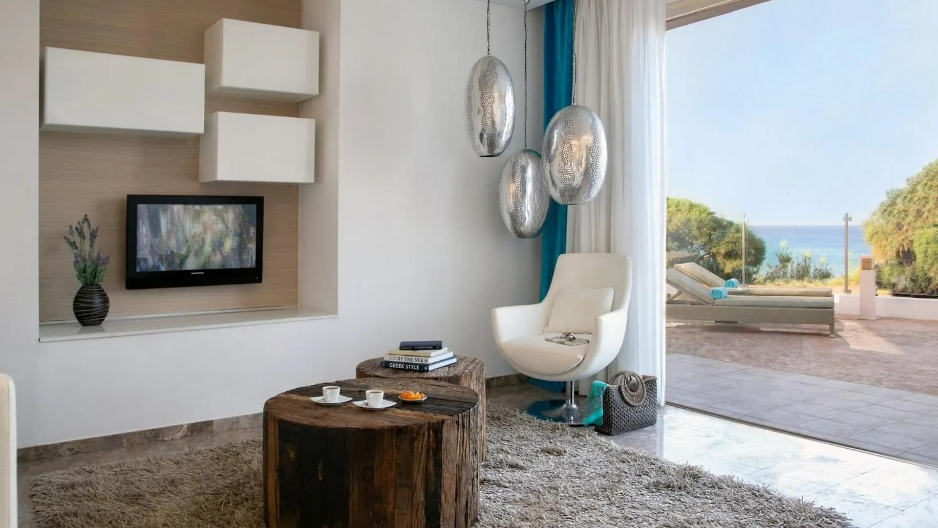 Exquisite Protaras Villa Villa Bulat 4 Bedrooms Beachfront Amazing Sea Views Private Outdoor Pool Furished Sun Terrace Ellinon